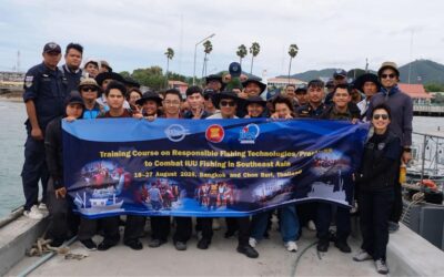 Training Course on Responsible Fishing Technologies/Practices to Combat IUU Fishing in Southeast Asia, organised by the Southeast Asian Fisheries Development Center, Training Department (SEAFDEC/TD) with the support of the ASEAN-JICA IUU Fishing Project